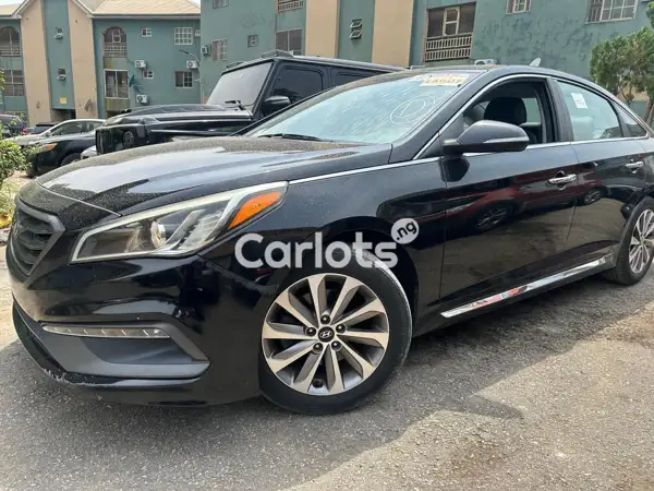 Foreign Used Hyundai Sonata 2015 Black for sale in Ketu, Lagos - thumbnail 2