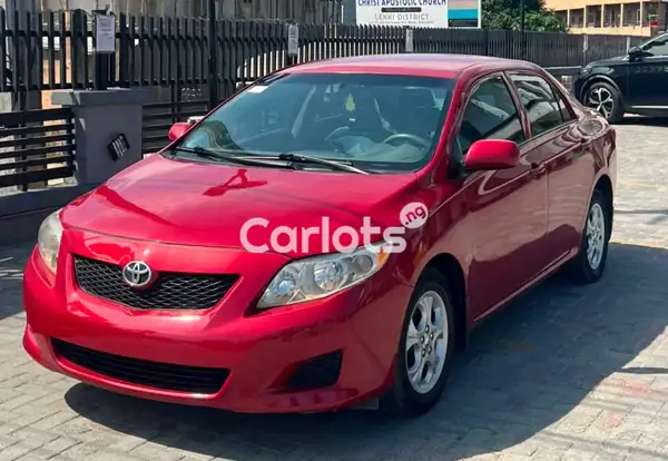 Foreign Used Toyota Corolla 2010 Red for sale in Lekki, Lagos - thumbnail 2