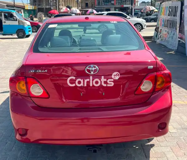 Foreign Used Toyota Corolla 2010 Red for sale in Lekki, Lagos - thumbnail 3