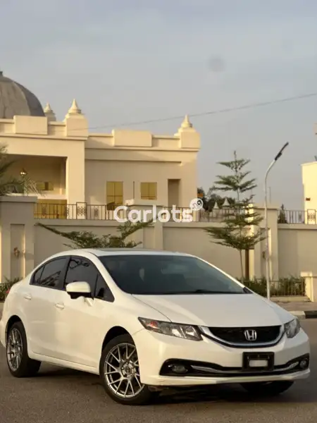 Foreign Used Honda Civic 2014 White for sale in Kano