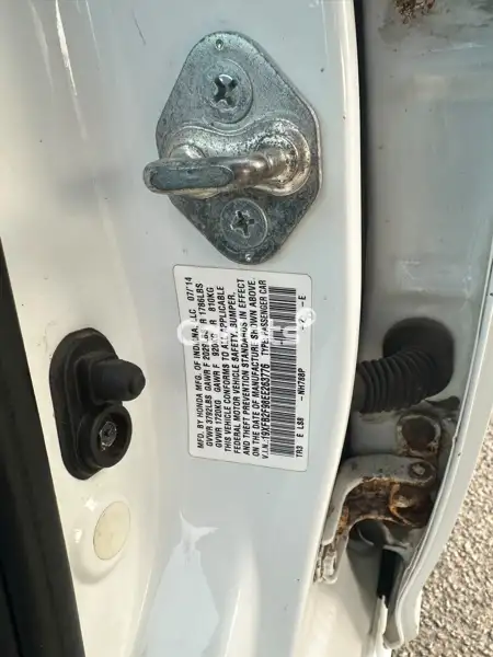 Foreign Used Honda Civic 2014 White for sale in Kano - thumbnail 5