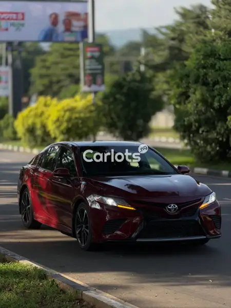 Foreign Used Toyota Camry 2018 Red for sale in Asokoro, Abuja - thumbnail 3