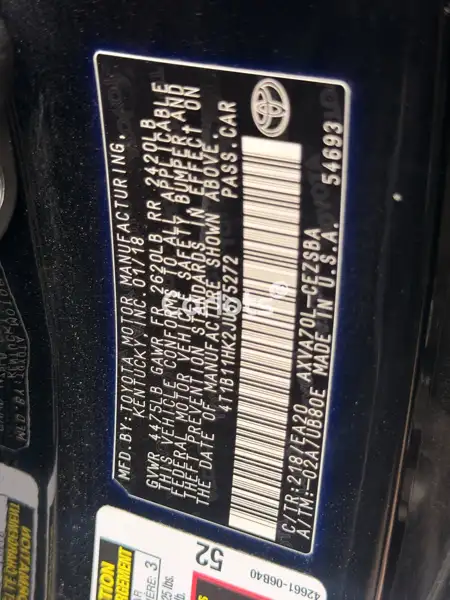 Foreign Used Toyota Camry 2019 Black for sale in Garki, Abuja - thumbnail 6