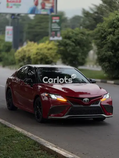 Foreign Used Toyota Camry 2021 Red for sale in Asokoro, Abuja - thumbnail 3